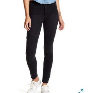 DL 1961 black Moto skinny jeans